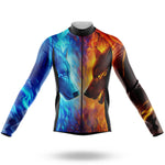 Wolfs - Men's Cycling Kit-Long Sleeve Jersey-Global Cycling Gear