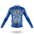 Yep! 100 Miles - Men's Cycling Kit-Long Sleeve Jersey-Global Cycling Gear