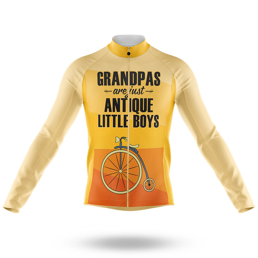 Grandpas V4 - Men's Cycling Kit-Long Sleeve Jersey-Global Cycling Gear