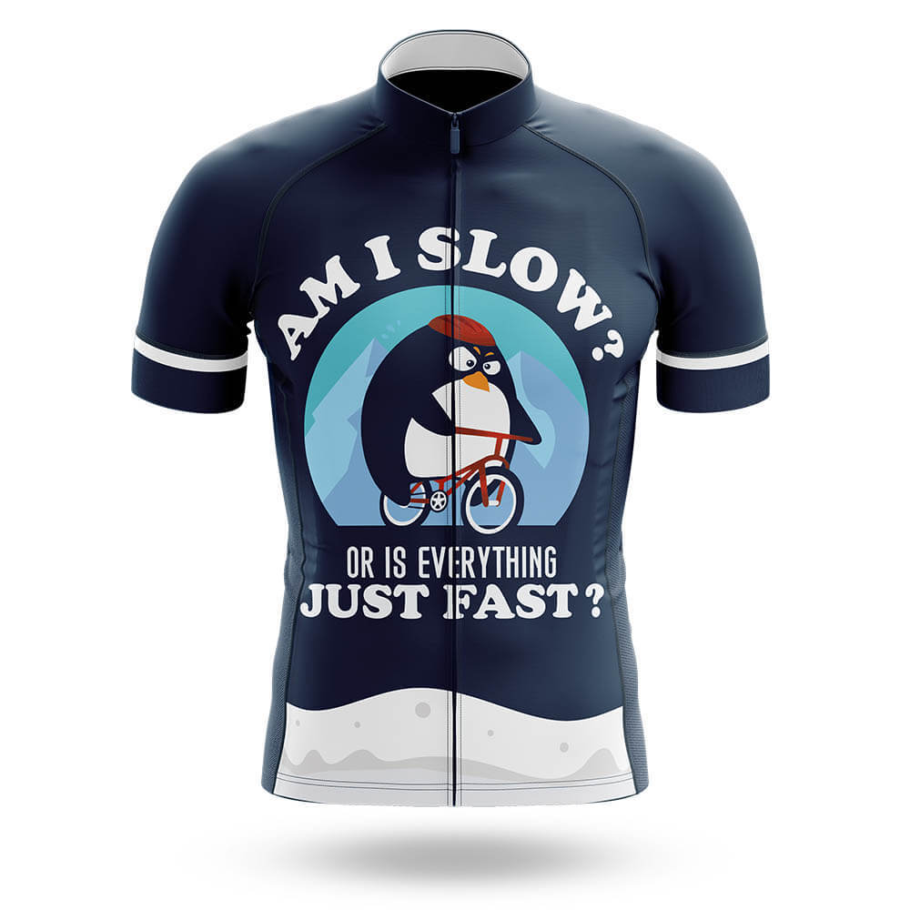 Am I Slow V2 - Men's Cycling Kit-Jersey Only-Global Cycling Gear