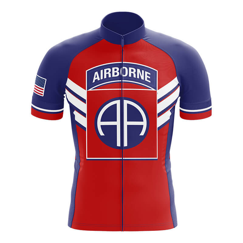 82nd Airborne Division - Men's Cycling Kit-Jersey Only-Global Cycling Gear