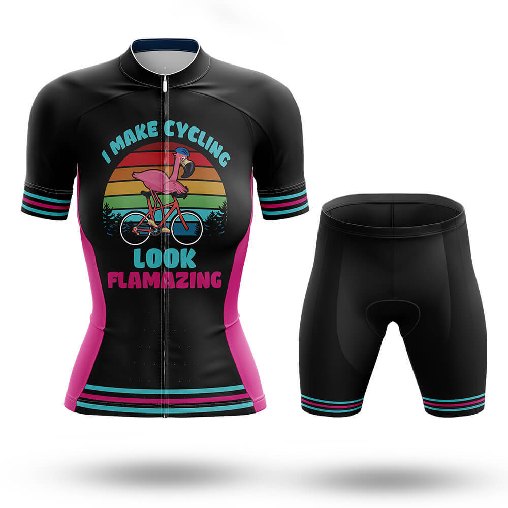 I Make Cycling Look Flamazing - Cycling Kit-Full Set-Global Cycling Gear