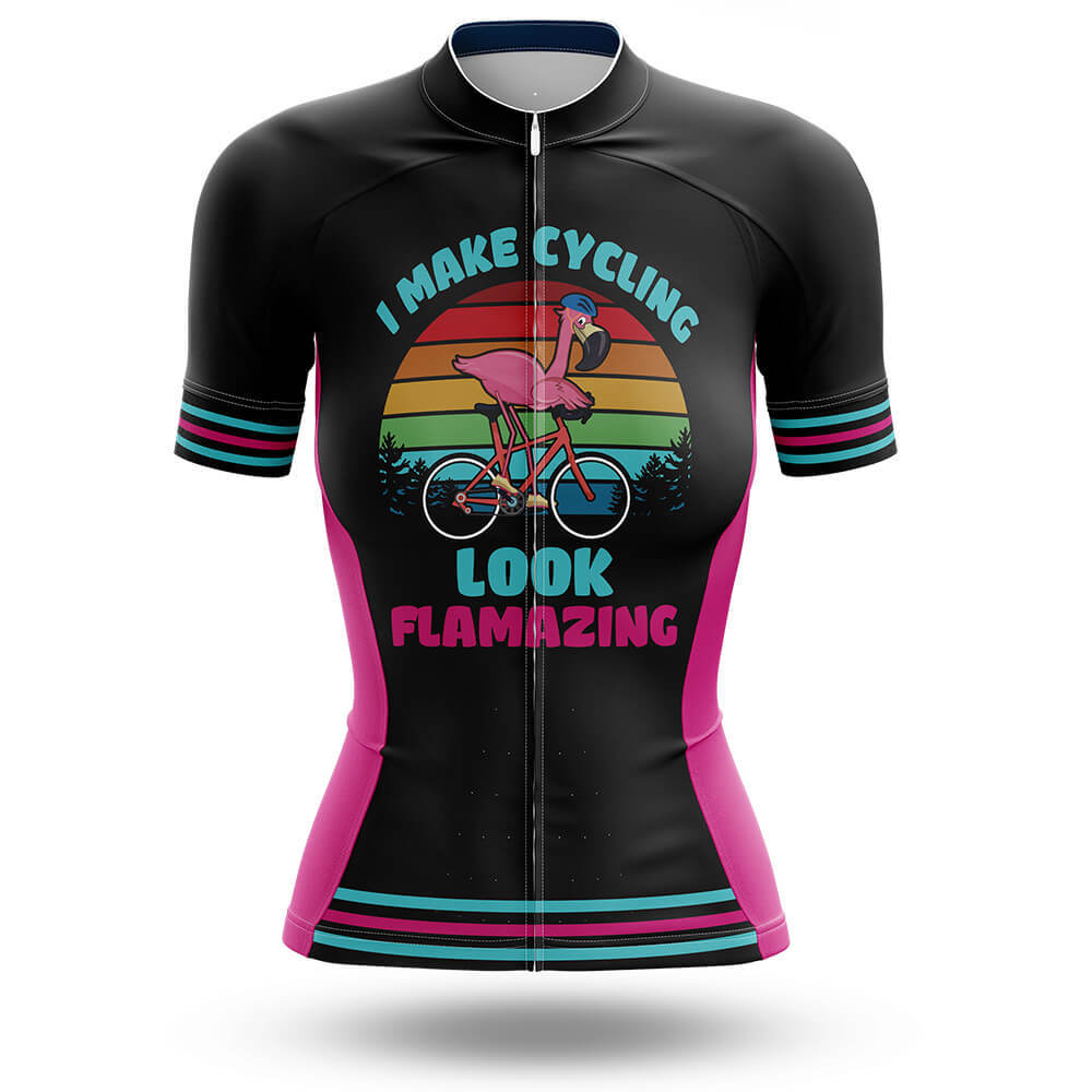 I Make Cycling Look Flamazing - Cycling Kit-Jersey Only-Global Cycling Gear