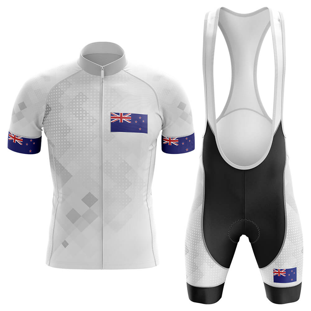 New Zealand V2 - Men's Cycling Kit-Jersey + Bibs-Global Cycling Gear