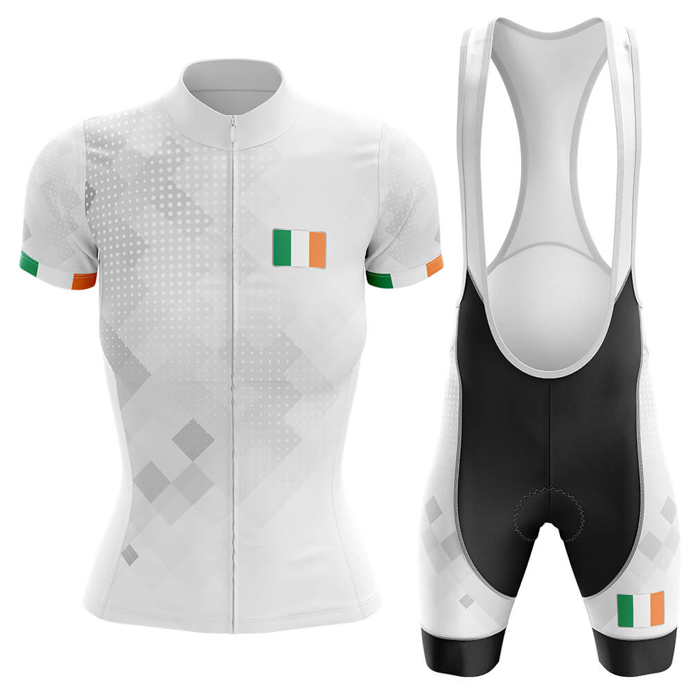 Ireland - Women - Cycling Kit-Jersey + Bib shorts-Global Cycling Gear