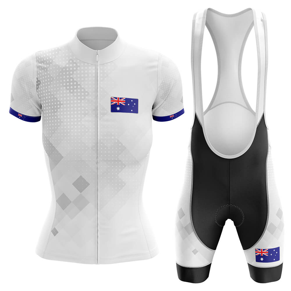 Australia - Women - Cycling Kit-Jersey + Bib shorts-Global Cycling Gear
