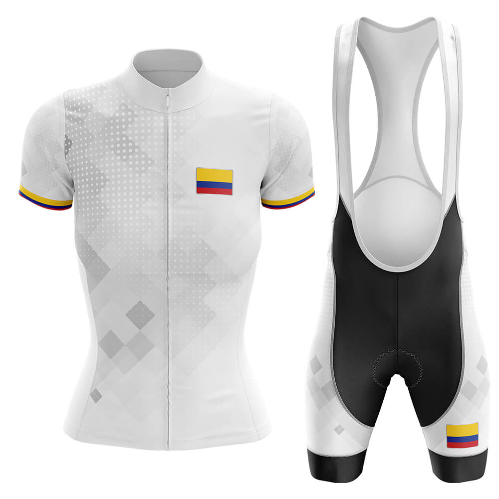 Colombia - Women - Cycling Kit-Jersey + Bib shorts-Global Cycling Gear