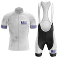 Greece V2 - Men's Cycling Kit-Jersey + Bibs-Global Cycling Gear