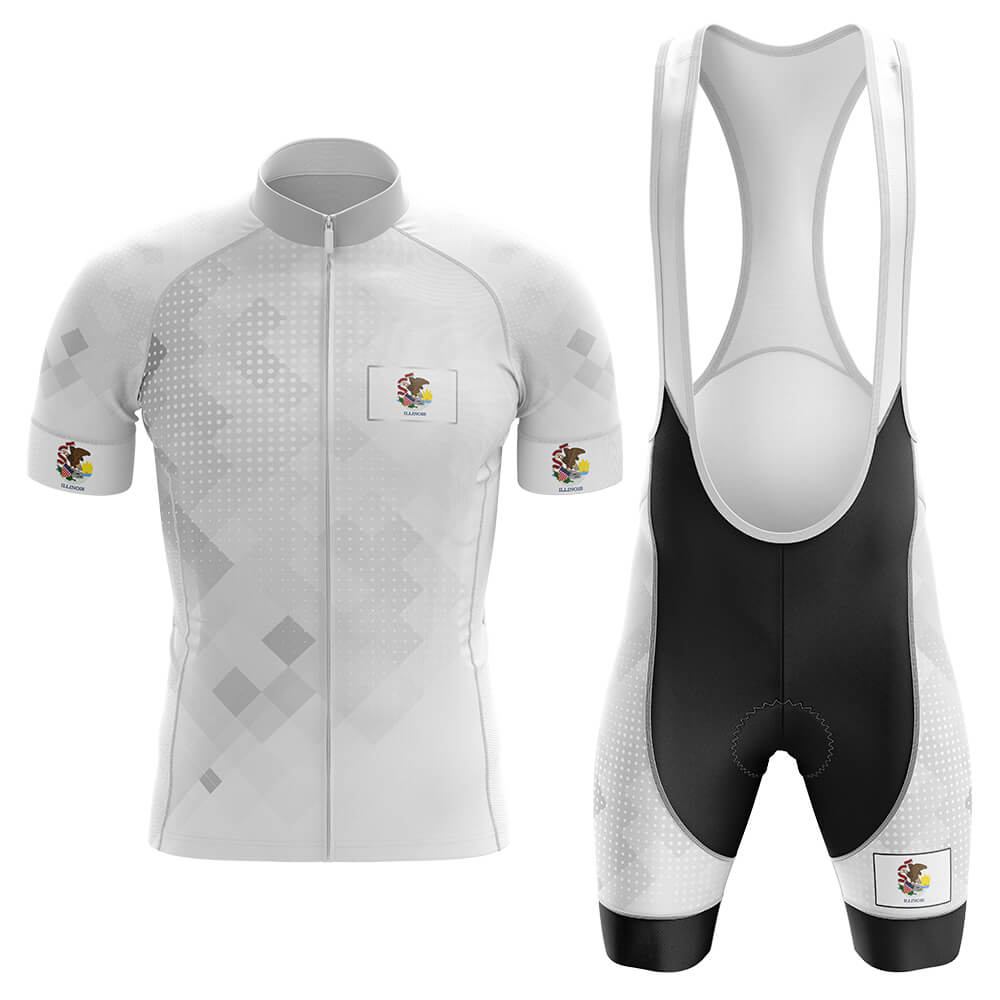 Illinois V2 - Men's Cycling Kit-Jersey + Bibs-Global Cycling Gear