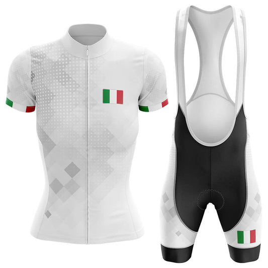 Italy - Women - Cycling Kit-Jersey + Bib shorts-Global Cycling Gear