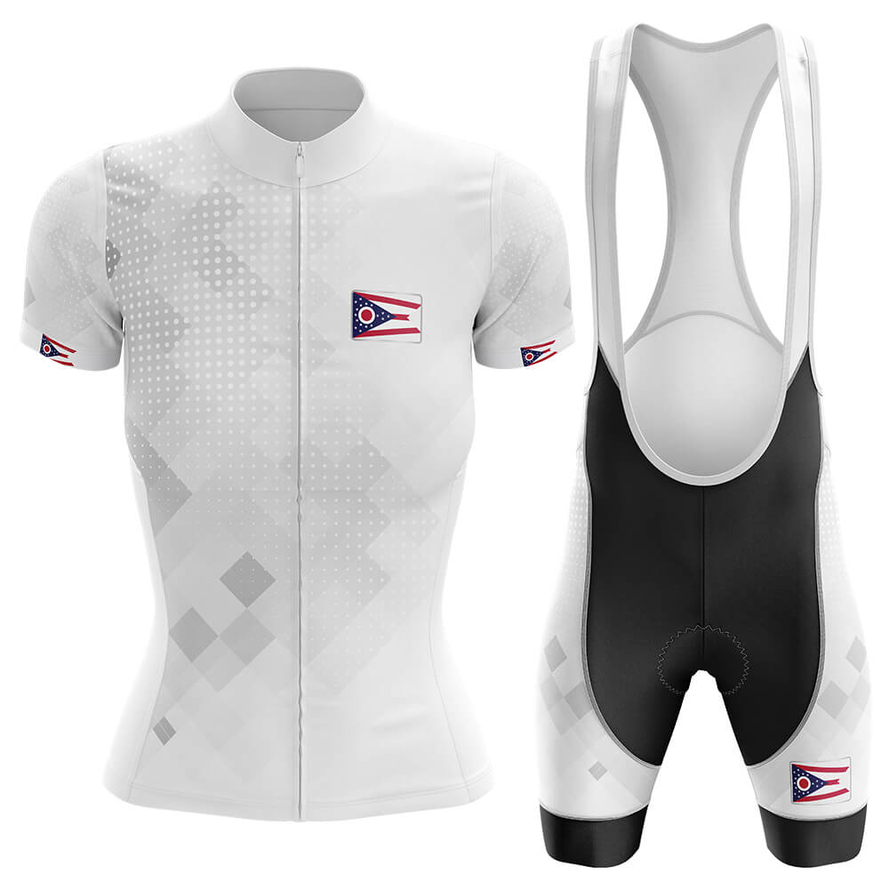 Ohio - Women - Cycling Kit-Jersey + Bib shorts-Global Cycling Gear