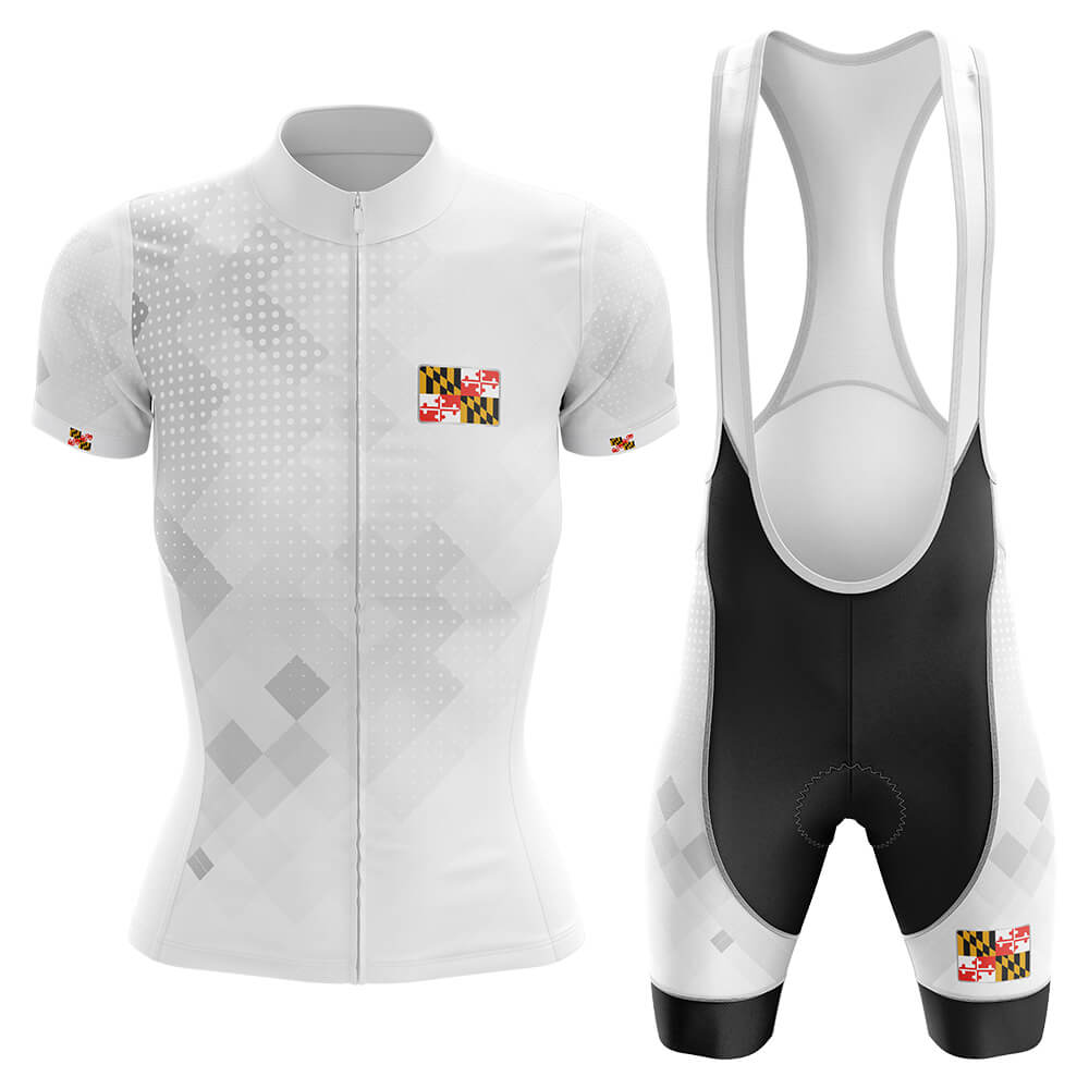 Maryland - Women - Cycling Kit-Jersey + Bib shorts-Global Cycling Gear