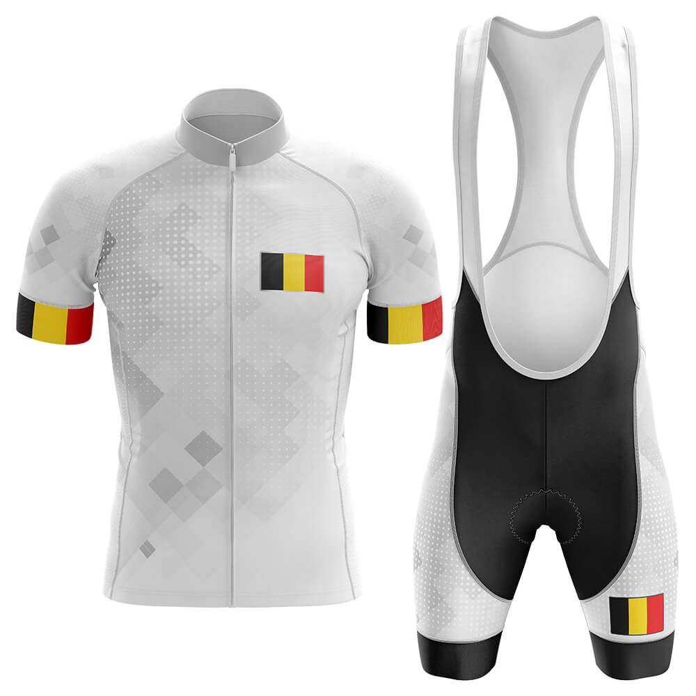 Belgium V2 - Men's Cycling Kit-Jersey + Bibs-Global Cycling Gear