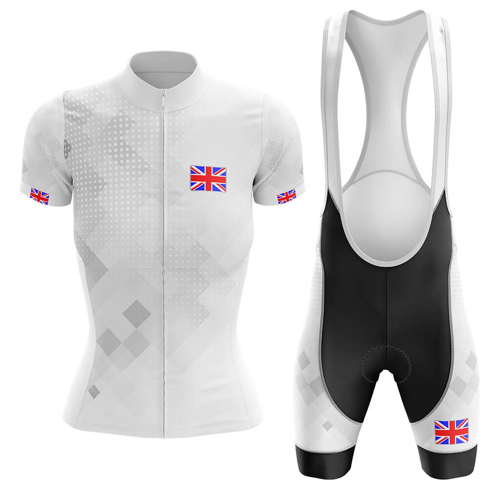 United Kingdom - Women - Cycling Kit-Jersey + Bib shorts-Global Cycling Gear