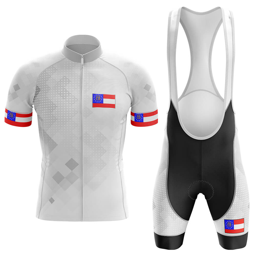 Georgia V2 - Men's Cycling Kit-Jersey + Bibs-Global Cycling Gear