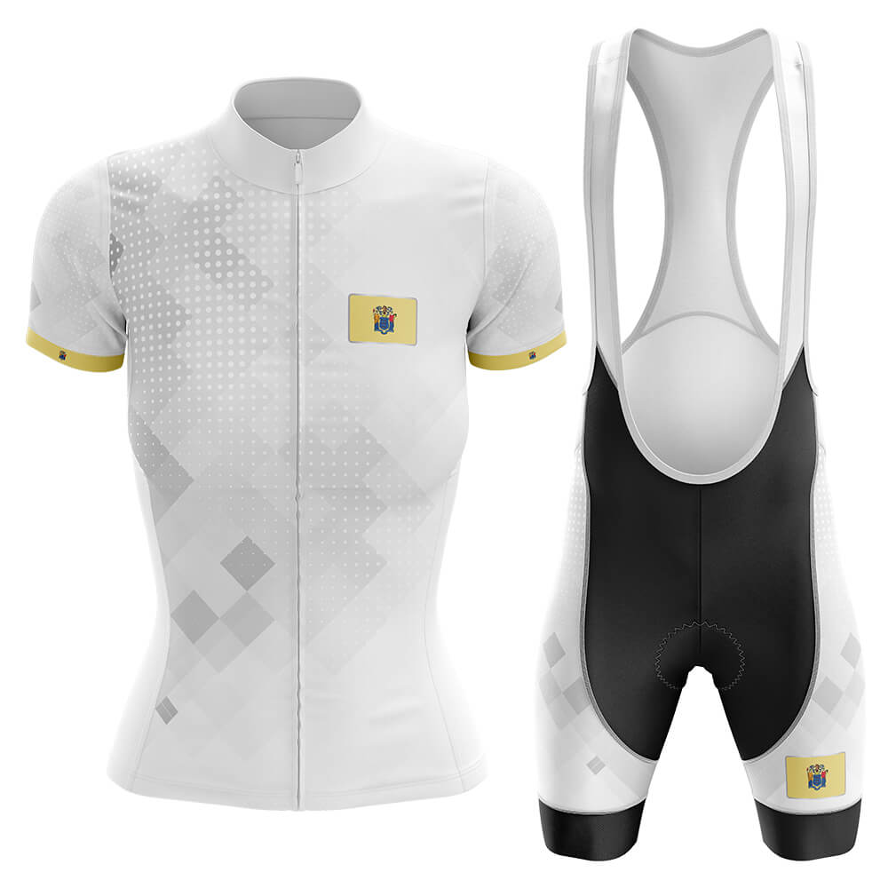 New Jersey - Women - Cycling Kit-Jersey + Bib shorts-Global Cycling Gear
