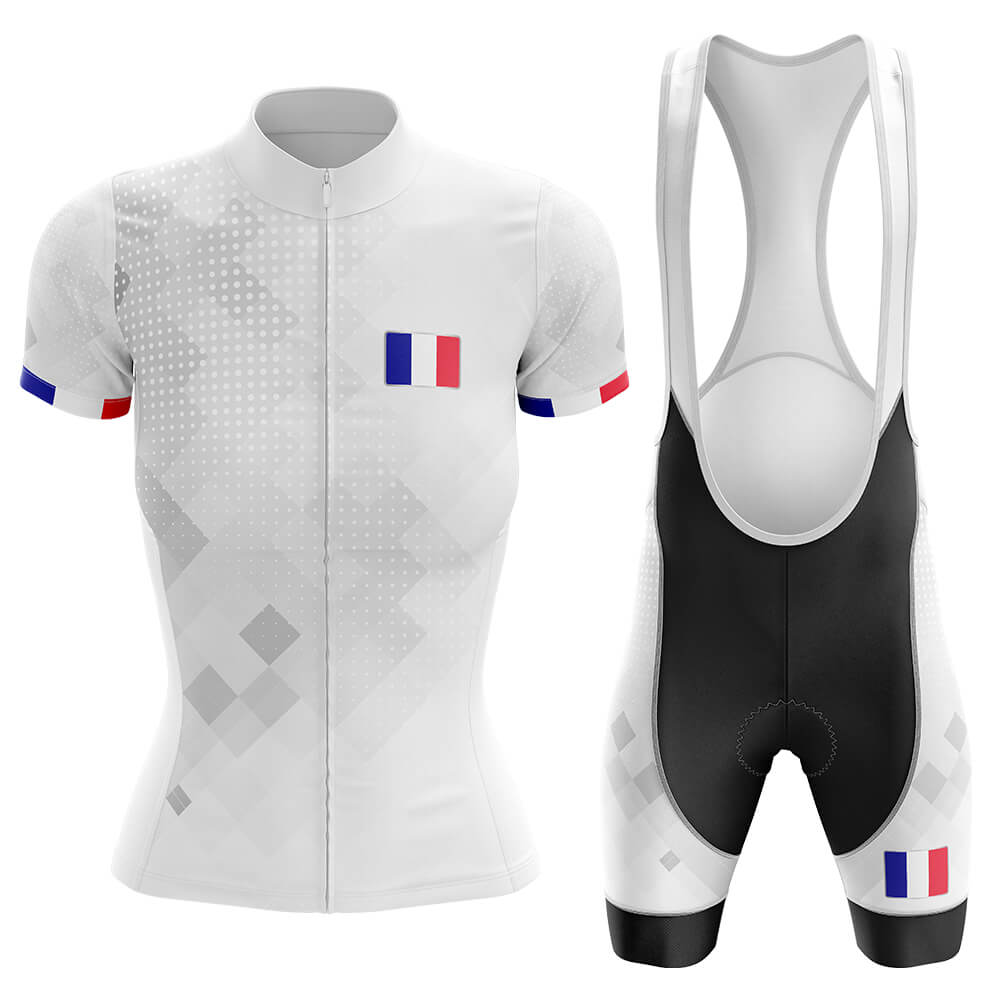 France - Women - Cycling Kit-Full Set-Global Cycling Gear