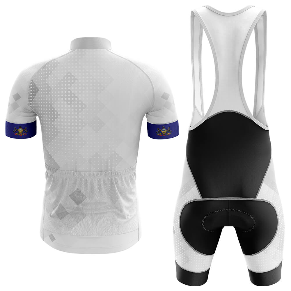 Pennsylvania V2 - Men's Cycling Kit-Jersey + Bibs-Global Cycling Gear