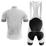 Greece V2 - Men's Cycling Kit-Jersey + Bibs-Global Cycling Gear