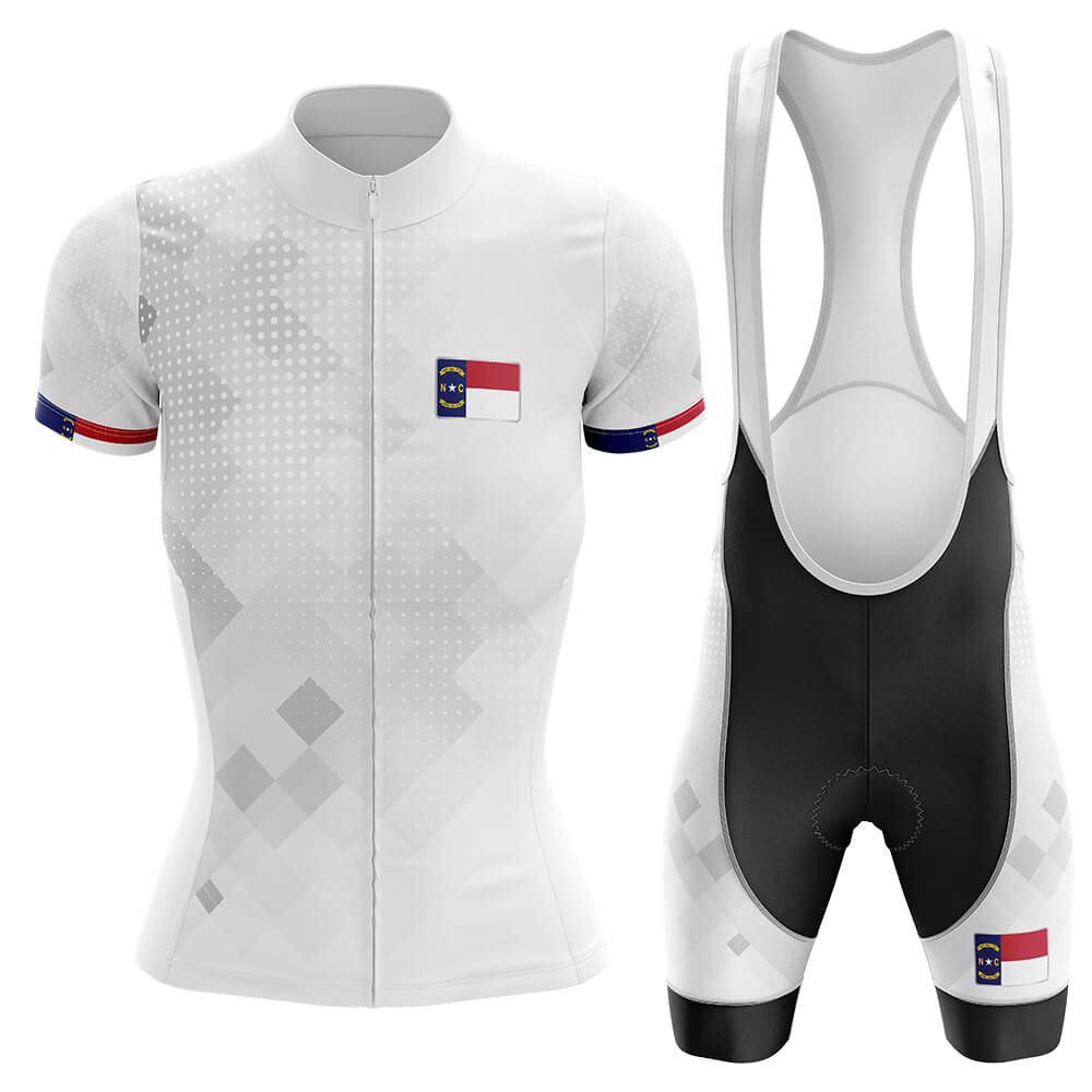 North Carolina - Women - Cycling Kit-Jersey + Bib shorts-Global Cycling Gear