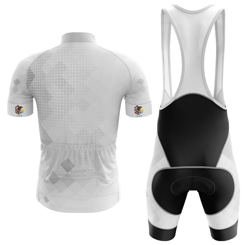 Illinois V2 - Men's Cycling Kit-Jersey + Bibs-Global Cycling Gear