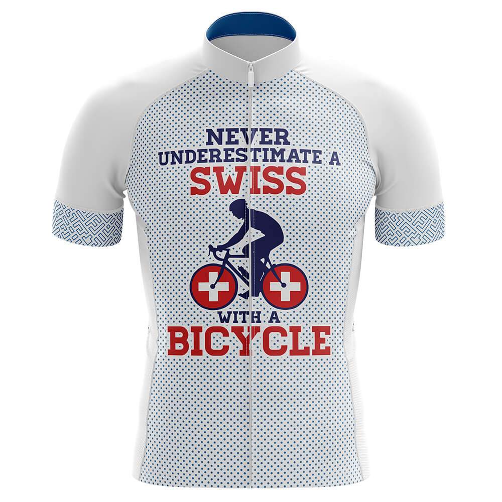 Swiss Men's Cycling Kit-Jersey Only-Global Cycling Gear