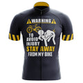 Safety Warning - Men's Cycling Kit-Jersey Only-Global Cycling Gear