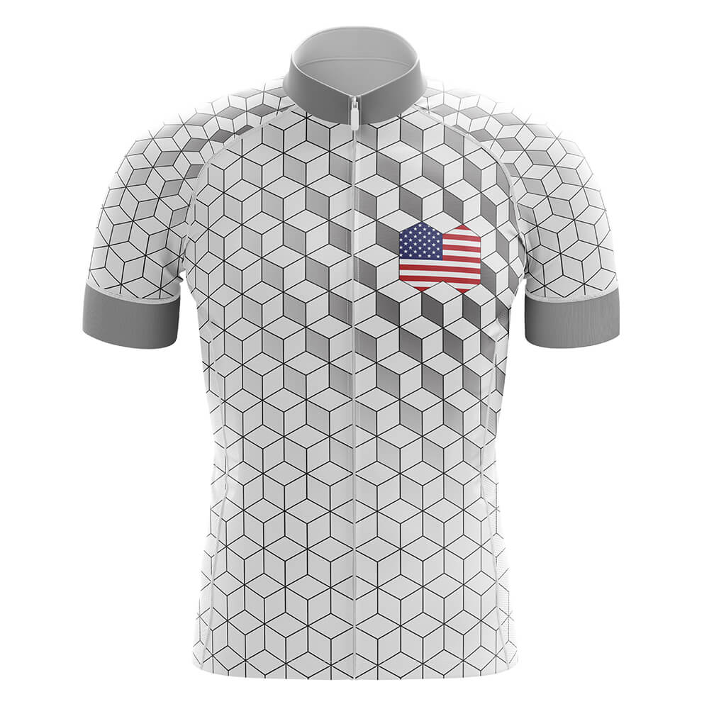 USA V8 - Men's Cycling Kit-Jersey Only-Global Cycling Gear