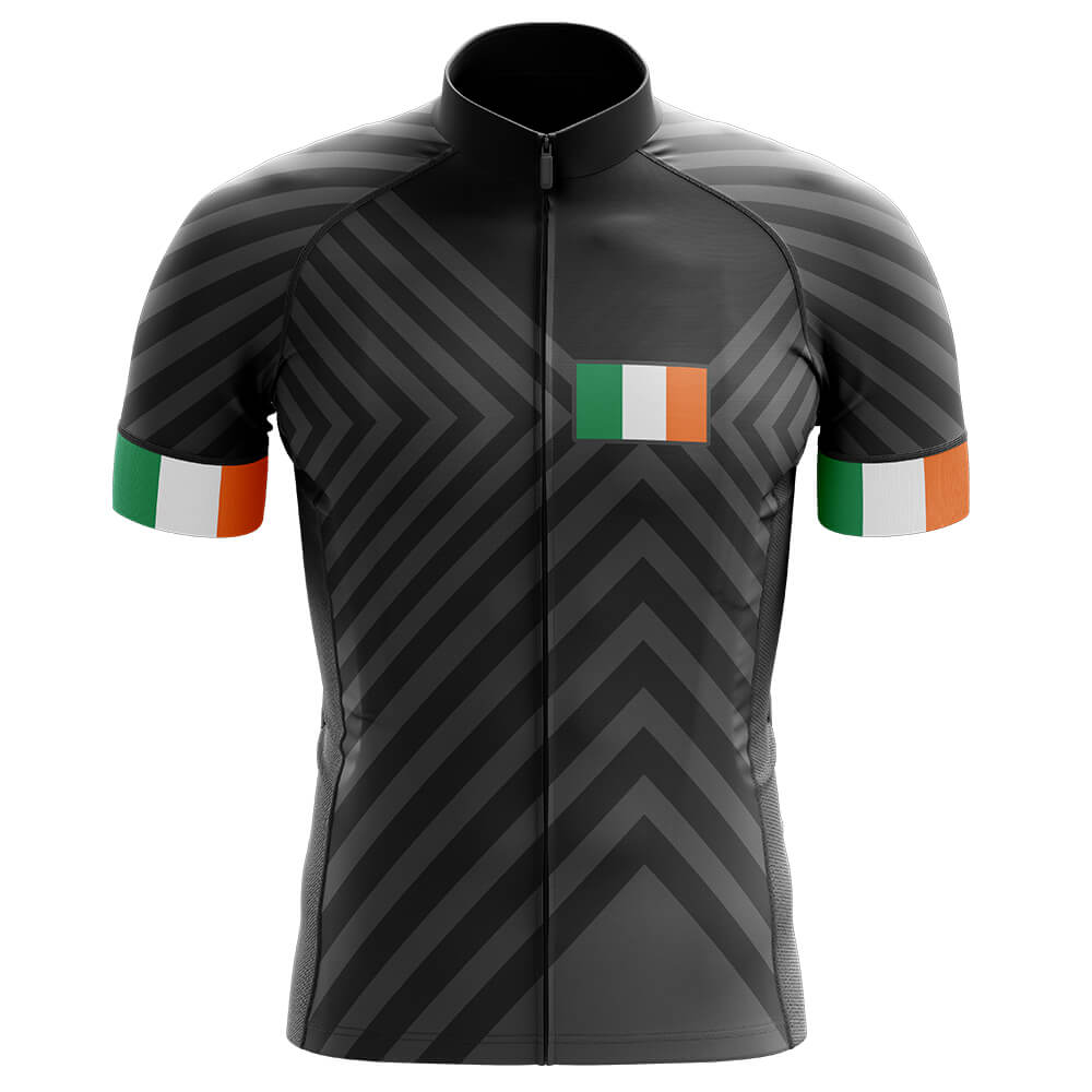 Ireland V13 - Black - Men's Cycling Kit-Jersey Only-Global Cycling Gear