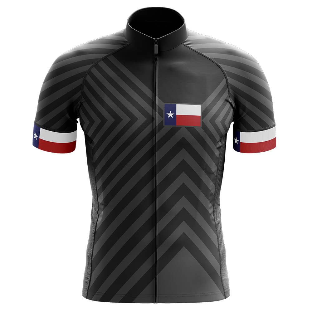 Texas V13 - Black - Men's Cycling Kit-Jersey Only-Global Cycling Gear