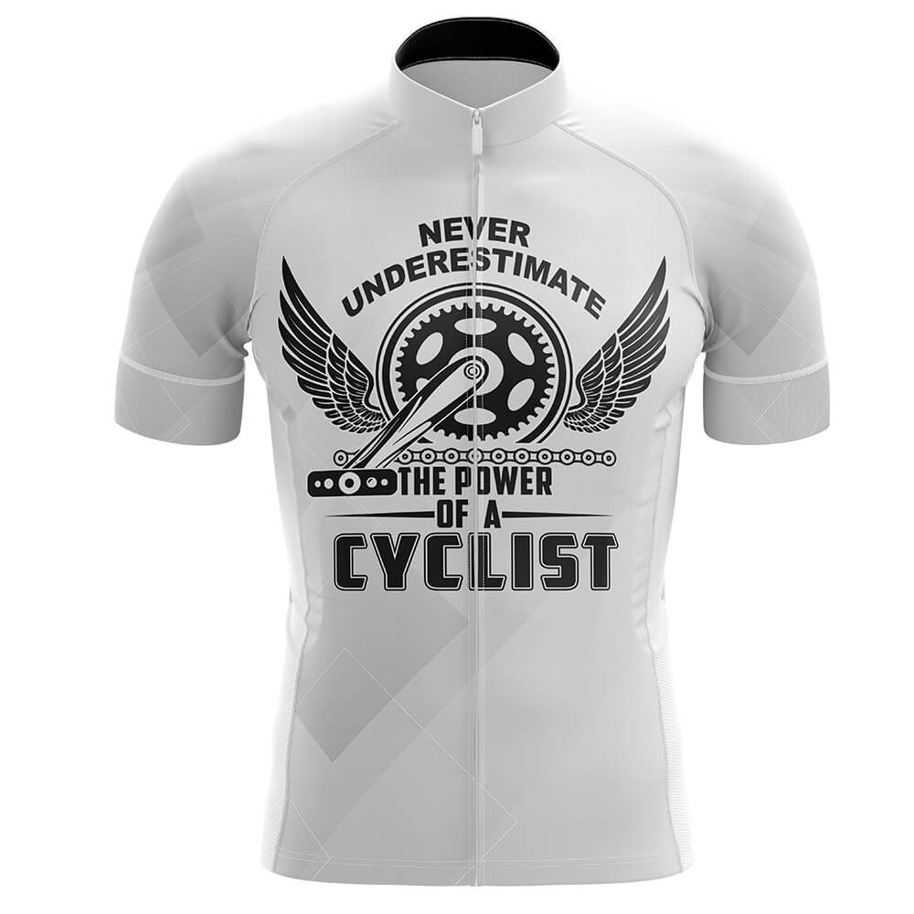 The Power Of A Cyclist - Men's Cycling Kit-Jersey Only-Global Cycling Gear