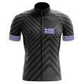 Greece V13 - Black - Men's Cycling Kit-Jersey Only-Global Cycling Gear