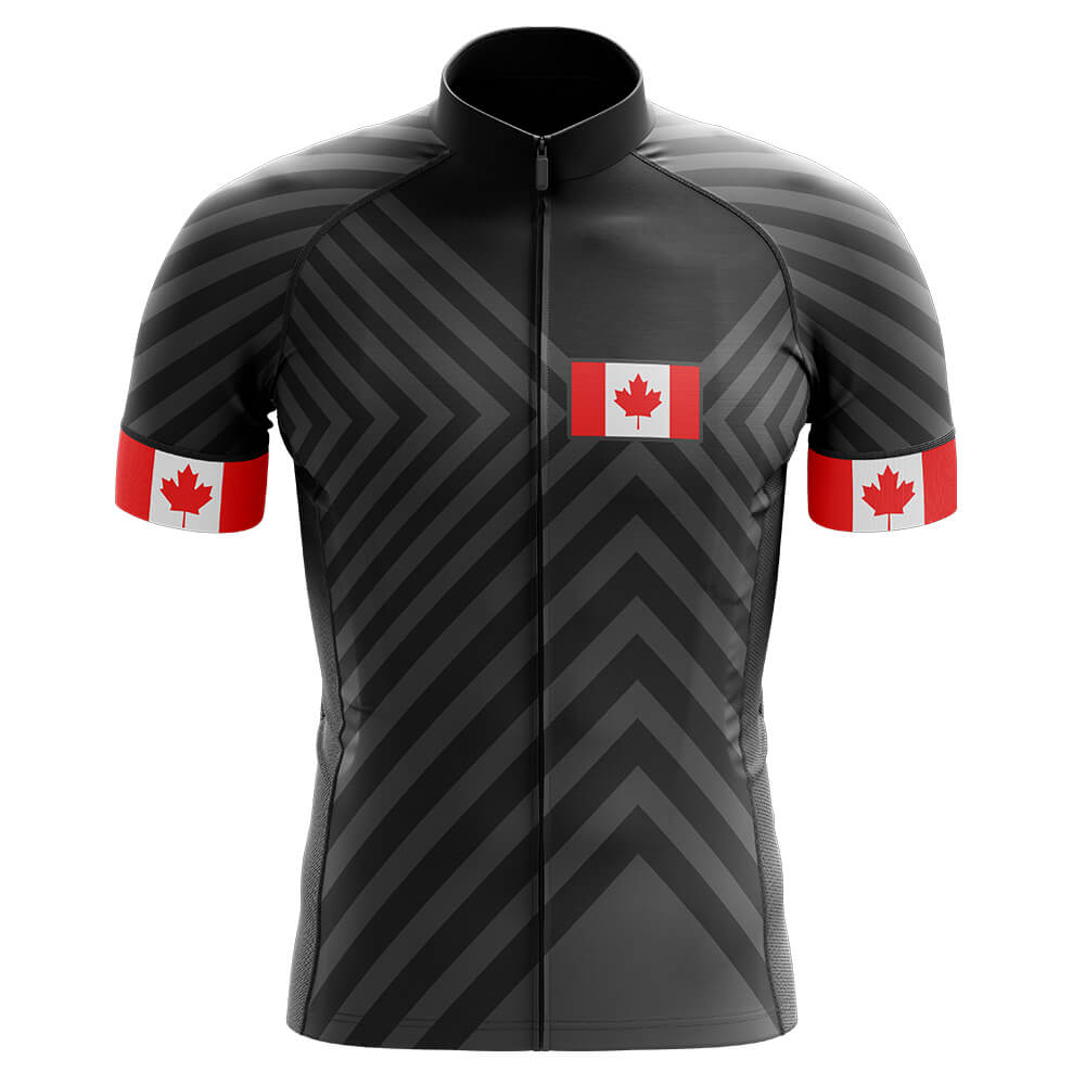 Canada V13 - Black - Men's Cycling Kit-Jersey Only-Global Cycling Gear