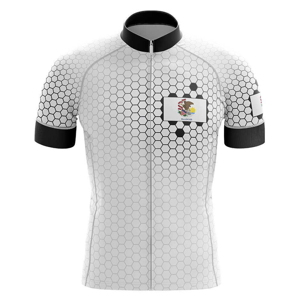 Illinois V7 - Men's Cycling Kit-Jersey Only-Global Cycling Gear