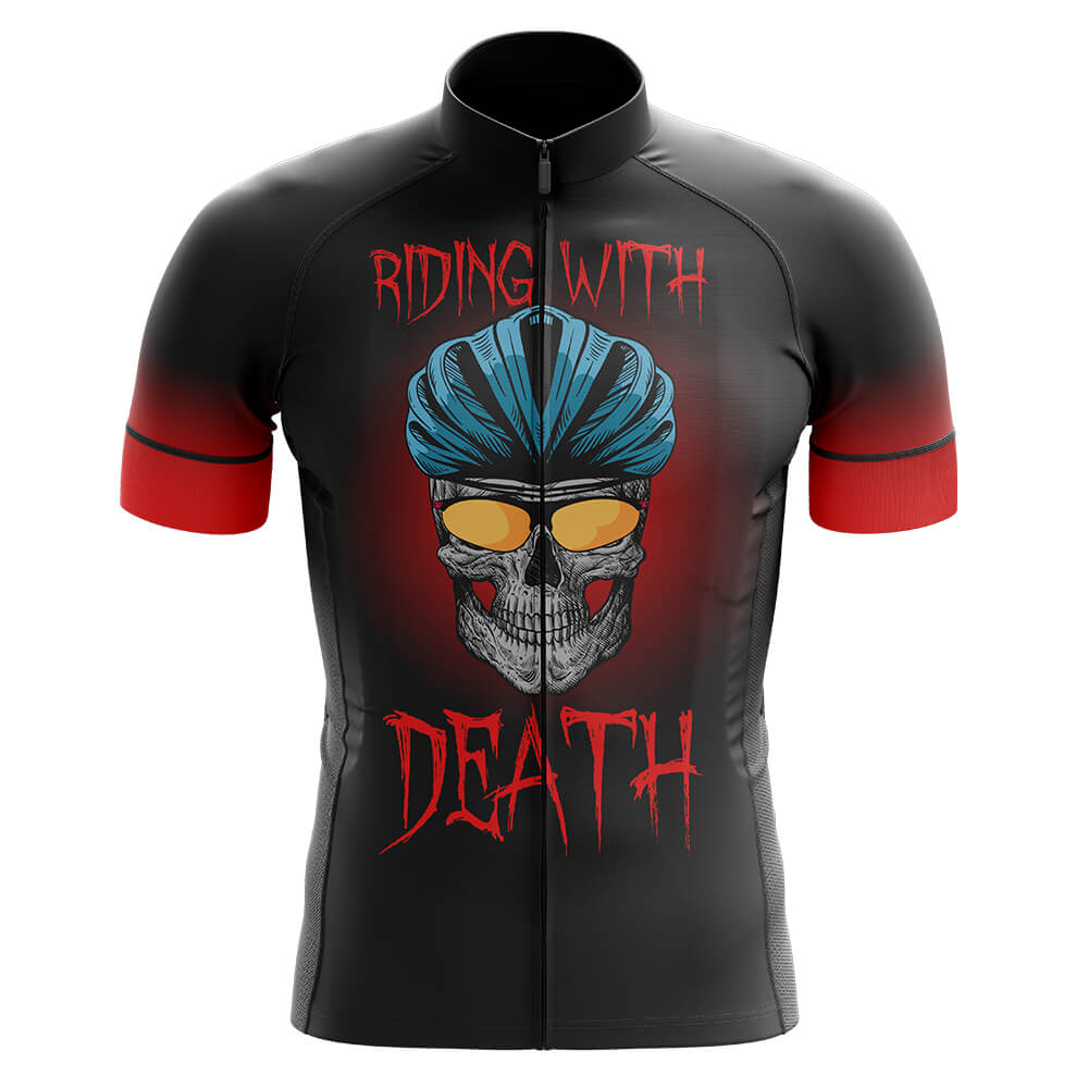 Riding With Death - Men's Cycling Kit-Jersey Only-Global Cycling Gear