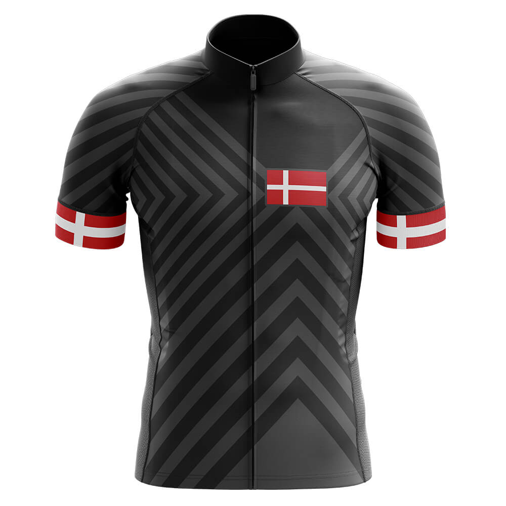 Denmark V13 - Black - Men's Cycling Kit-Jersey Only-Global Cycling Gear
