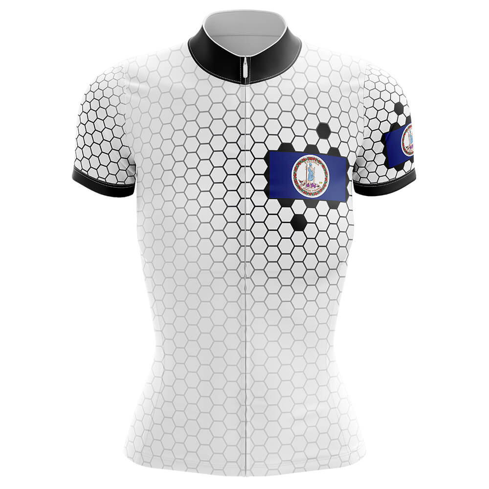 Virginia - Women V7 - Cycling Kit-Jersey Only-Global Cycling Gear