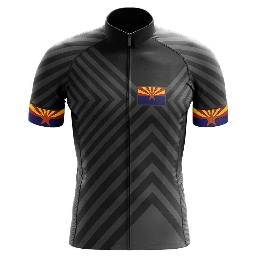 Arizona V13 - Black - Men's Cycling Kit-Jersey Only-Global Cycling Gear