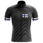 Finland V13 - Black - Men's Cycling Kit-Jersey Only-Global Cycling Gear