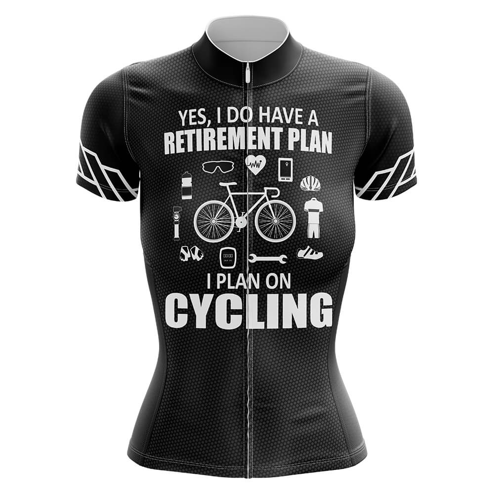 Retirement Plan - Women's Cycling Kit-Jersey Only-Global Cycling Gear