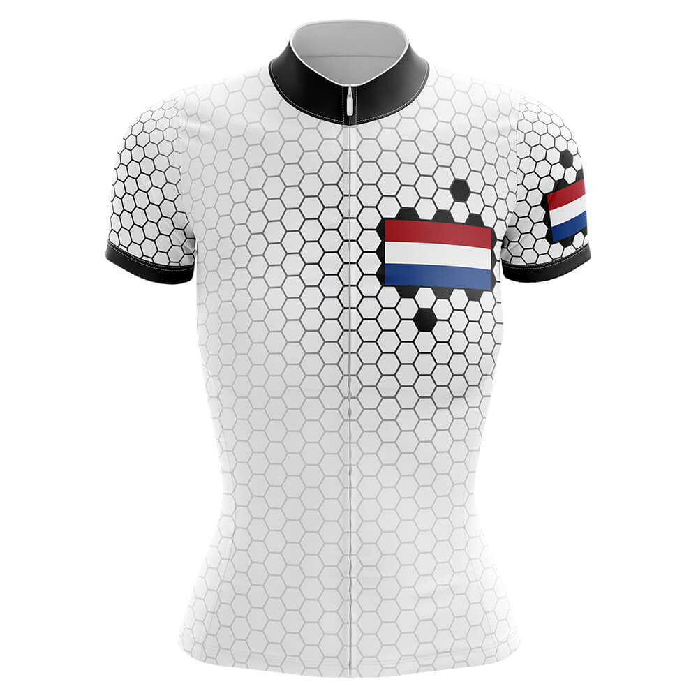 Netherlands - Women V5 - Cycling Kit-Jersey Only-Global Cycling Gear