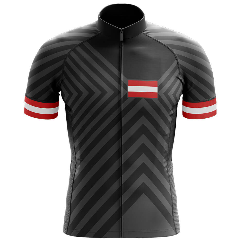 Austria V13 - Black - Men's Cycling Kit-Jersey Only-Global Cycling Gear