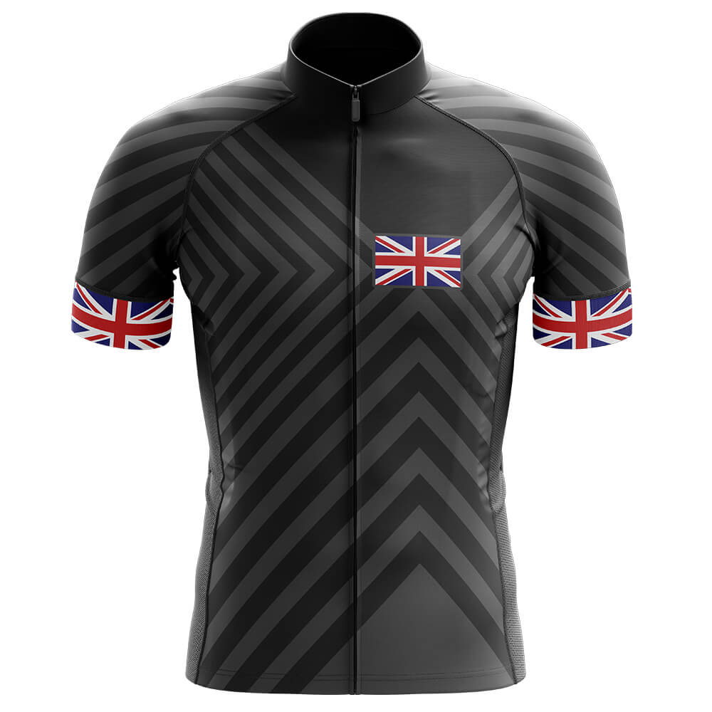 United Kingdom V13 - Black - Men's Cycling Kit-Jersey Only-Global Cycling Gear