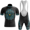 Geometric Dog - Men's Cycling Kit-Full Set-Global Cycling Gear