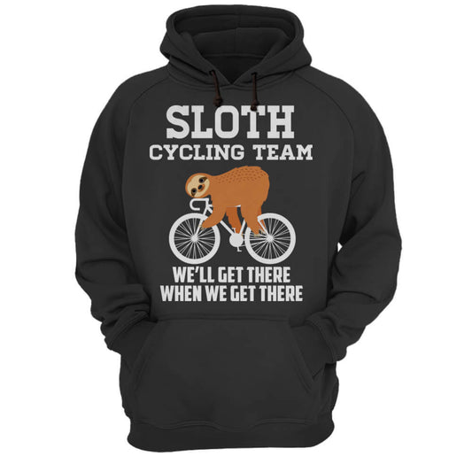 Sloth Cycling Team - Hoodie-S-Global Cycling Gear