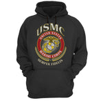 U.S Marine Corps - Hoodie-S-Global Cycling Gear