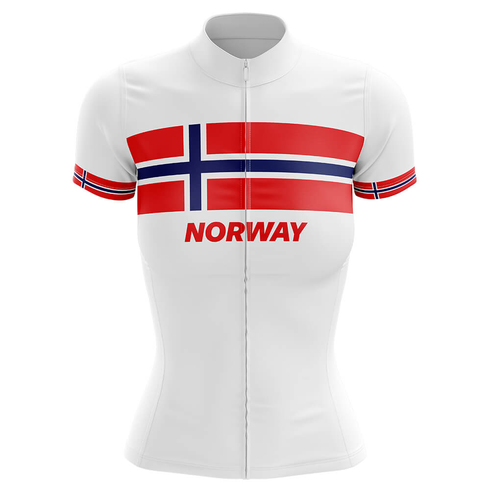 Norway - Women V4 - Cycling Kit-Jersey Only-Global Cycling Gear