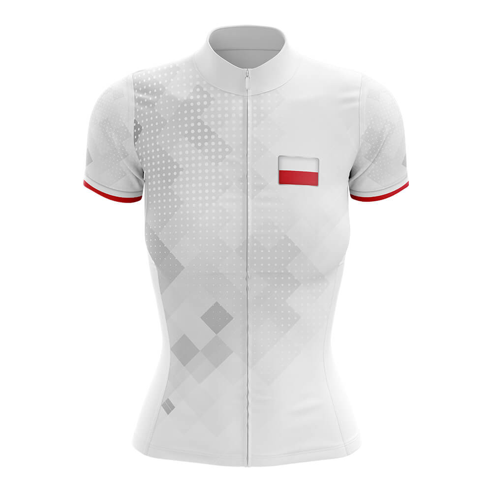 Poland - Women - Cycling Kit-Jersey Only-Global Cycling Gear