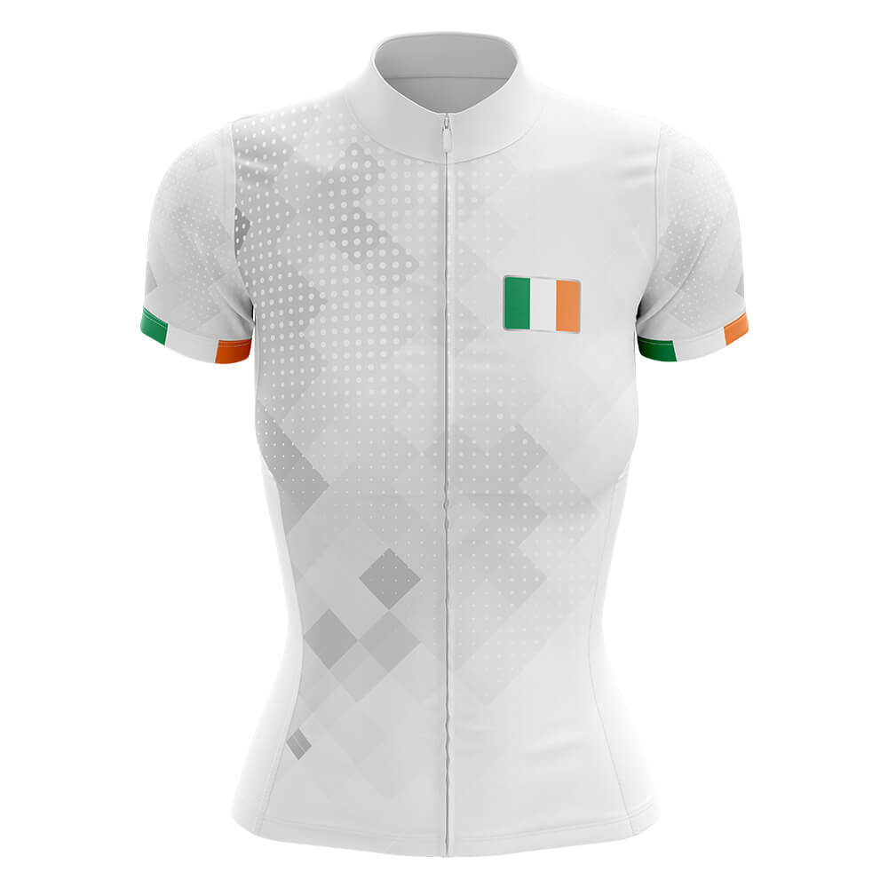 Ireland - Women - Cycling Kit-Jersey Only-Global Cycling Gear