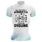 Retirement Plan - Women V2 - Cycling Kit-Jersey Only-Global Cycling Gear